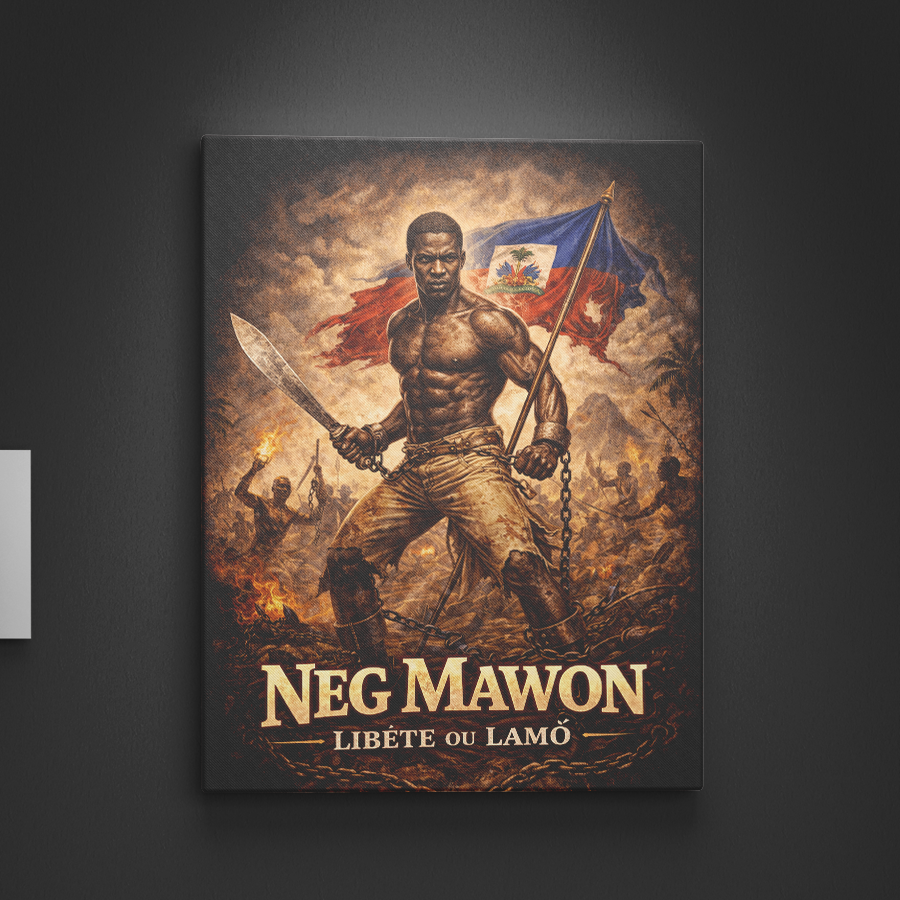 Neg Mawon: The Eternal Rebel - Wall Art