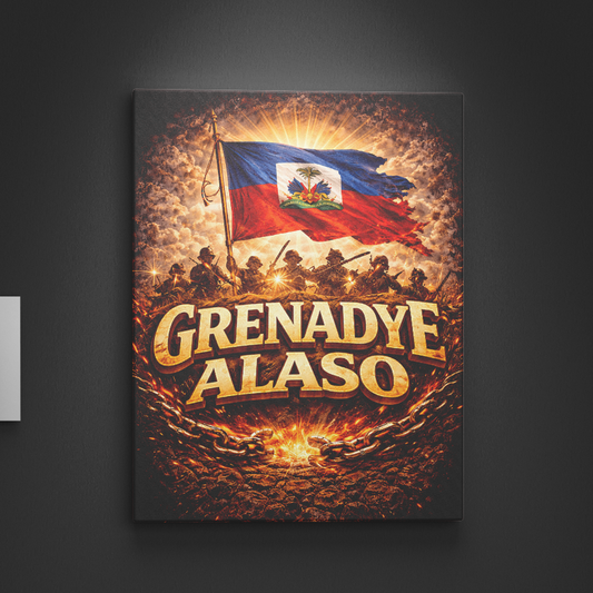 Grenadye Alaso: The Spirit of Resistance - Wall Art