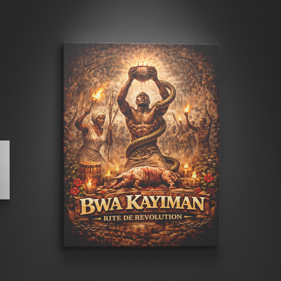 Bwa Kayiman: The Sacred Oath - Wall Art