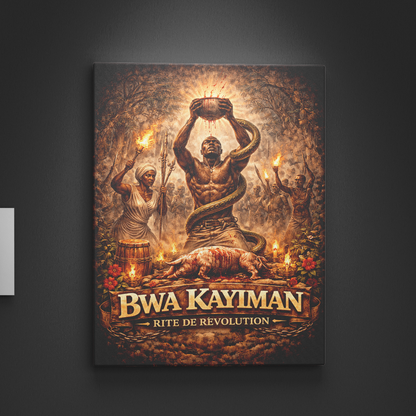 Bwa Kayiman: The Sacred Oath - Wall Art
