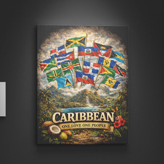 Caribbean Unity – Strength of the Islands - Wall Art