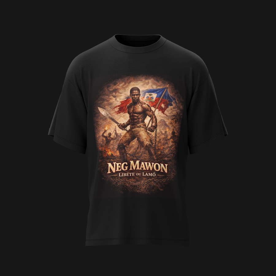 Neg Mawon: The Eternal Rebel - T-shirt