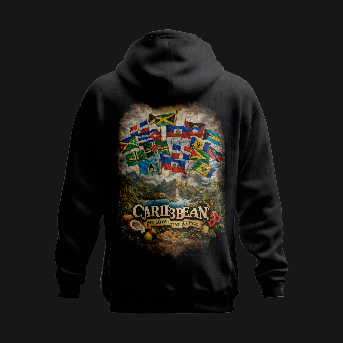 Caribbean Unity – Strength of the Islands - Hoodie