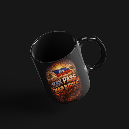 Sak Pase, Nap Boule – Haitian Energy - Mug Ceramic