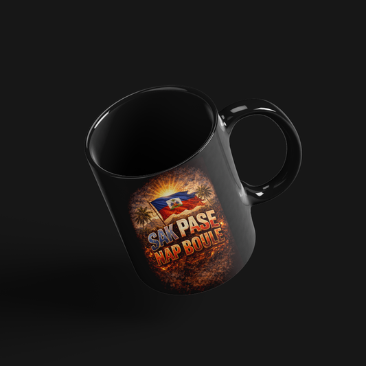 Sak Pase, Nap Boule – Haitian Energy - Mug Ceramic